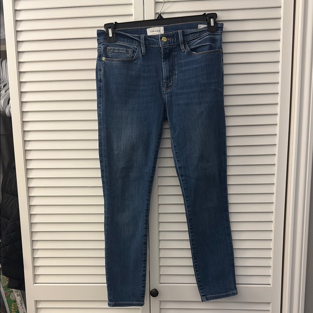 Frame Denim Le Skinny De Jeanne Crop Jeans 27
